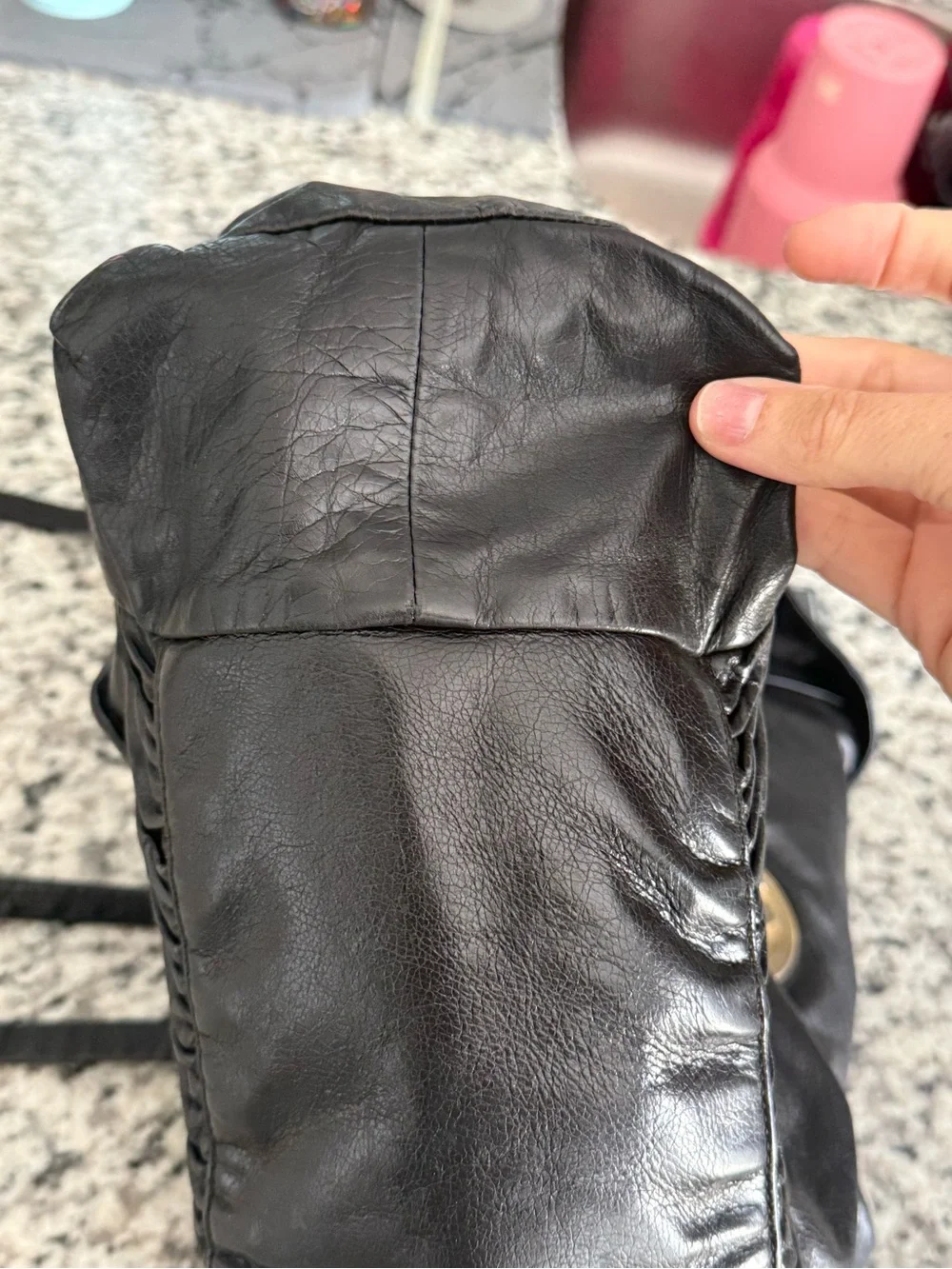 🖤 Authentic Gucci Hysteria Hobo – Black Leather | LegitApp COA